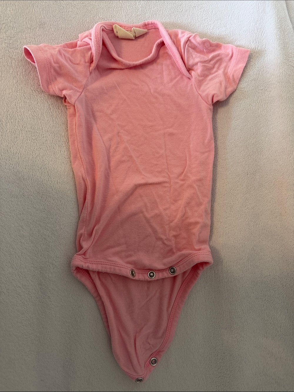 Kyte BABY Pink Short-Sleeve Baby Bodysuit